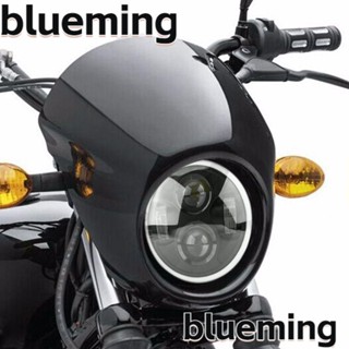 Blueming2 ไฟหน้ารถจักรยานยนต์ 12V เลนส์สากล สไตล์เรโทร สําหรับรถมอเตอร์ไซด์