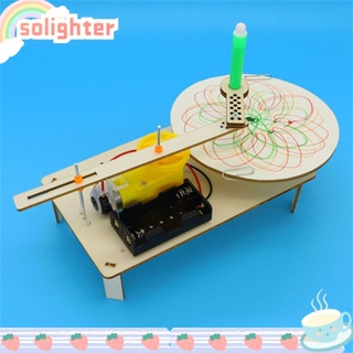 SOLIGHTER โมเดลพลอตเตอร์ไฟฟ้า ของเล่นวิทยาศาสตร์ เพื่อการเรียนรู้ สําหรับเด็ก