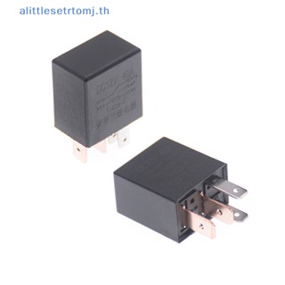 Alittlese รีเลย์เตือนภัยรถยนต์ DC 12V 40A 1NO 1NC SPDT 4/5 Pins 40 แอมป์ TH