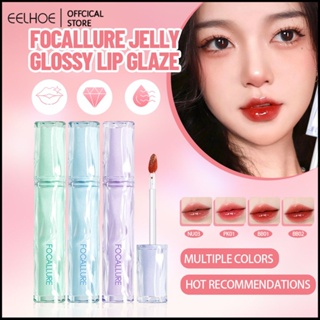 FOCALLURE 9 เฉดสี Jelly Watery Lip Tint มิสโรส ลิปกลอสเจลลี่กันน้ำให้ความชุ่มชื้นแต่งหน้า-eelhoe