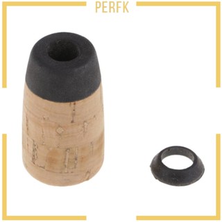 [Perfk] มือจับคันเบ็ดตกปลา DIY และที่นั่งรอก สําหรับซ่อมแซมคันเบ็ด หรืออาคาร 340 มม.