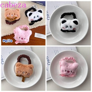 Cabeza ยางรัดผม รูปการ์ตูนหมี กระต่าย หมู สไตล์เกาหลี สําหรับผู้หญิง และเด็ก