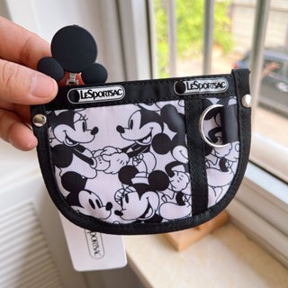 ส่งฟรี กระเป๋าใส่เหรียญ อเนกประสงค์ ขนาดเล็ก ลาย Disney Mickey Hello Kitty 7317 หลากสี