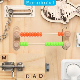 [Sunnimix1] ลูกคิด DIY ของเล่นเสริมการเรียนรู้ สําหรับเด็ก