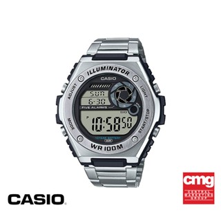 CASIO นาฬิกาข้อมือ CASIO รุ่น MWD-100HD-1AVDF วัสดุเรซิ่น สีดำ