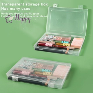 &lt;Happybay&gt; กล่องพลาสติกใส กันฝุ่น สําหรับใส่เล็บปลอม