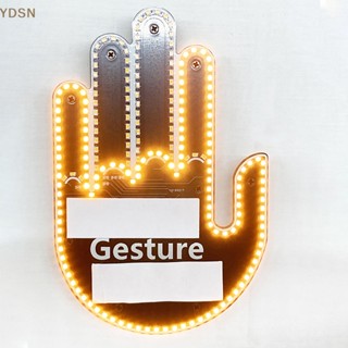 [YDSN] โคมไฟ LED แสดงท่าทาง พร้อมรีโมตคอนโทรล สําหรับรถยนต์