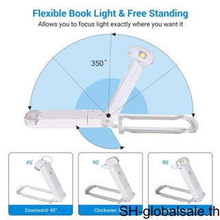 โคมไฟอ่านหนังสือ LED 1 2 3 5 ดวง ความสว่าง 2 ระดับ ชาร์จ USB ยืดหยุ่น สําหรับอ่านหนังสือบนเตียง