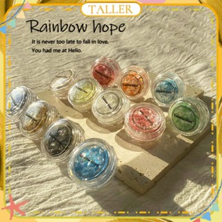 ✧Ready Stcok Rainbow Hope Nail Art LightและShadow Elfโพลาไรซ์โอปอลผงกล่องAuroraสีอุปกรณ์ตกแต่งเล็บแต่งเล็บสำหรับร้านเล็บTALLER