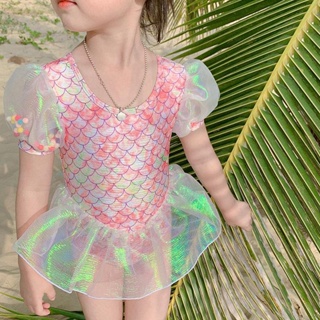 Shopkeepers selection# girls swimsuit summer clothes 2023 new childrens clothing Western style womens treasure one-piece swimsuit childrens hot spring girls swimsuit 9.12N