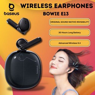 Baseus หูฟังไร้สาย บลูทูธ Bowie E13 True Wireless Earphones หูฟังบลูทูธไร้สาย