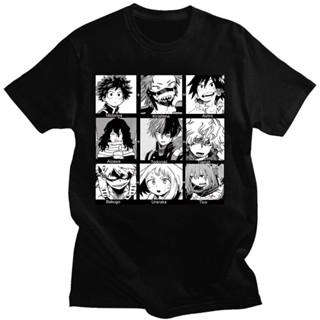 เสื้อยืด ทรงหลวม ลายการ์ตูน My Hero Academia Boku No Hero สไตล์ญี่ปุ่น ฮาราจูกุ