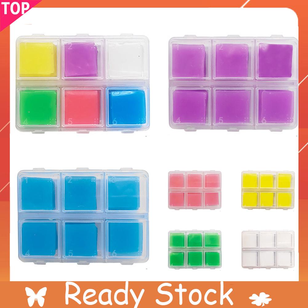 ชุดเครื่องมือขี้ผึ้ง สําหรับวาดภาพปักเพชร 2x2 ซม. 30 ชิ้น 6 สี DIY