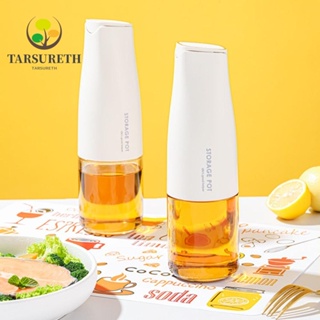 Tarsureth ขวดแก้วใส่น้ํามันปรุงอาหาร น้ําส้มสายชู กันรั่ว เปิดอัตโนมัติ ทนทาน สําหรับห้องครัว