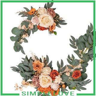 [Simple] พวงหรีดดอกกุหลาบ 5 แบบ สําหรับตกแต่งโต๊ะแต่งงาน รถยนต์