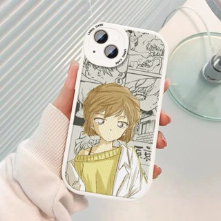 เคสโทรศัพท์มือถือหนังแกะ ซิลิโคนนิ่ม กันกระแทก ลายการ์ตูนยอดนักสืบโคนัน สําหรับ vivo iqoo NEO6 5SE 3 Z1 Z3I V11I 10 pro