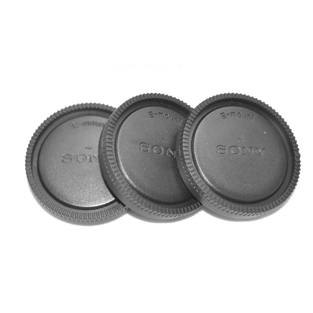ฝาปิดบอดี้ ฝาปิดท้ายเลนส์ Sony E-mount