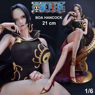 ฟิกเกอร์ Singularity Studio One Piece    Boa Hancock โบอา แฮนค็อก เสื้อสีดำ Resin Statue samutprakanboonsiri