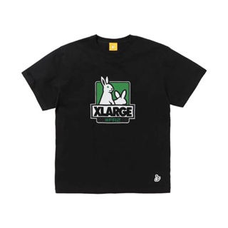 เสื้อยืด พิมพ์ลายโลโก้ FR2 x XLARGE Box ขนาดใหญ่ 0918