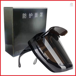 Large View Wearable Welding Facemask Electric Welding Cap 180° for Arc Welding Grinding Cutting