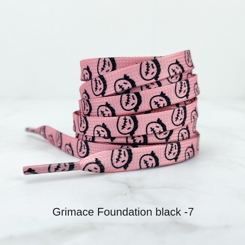 SANRIO เชือกผูกรองเท้า ลายการ์ตูนอนิเมะ Cinnamoroll Kuromi Pikachu Graffiti แฟชั่น อุปกรณ์เสริม สําหรับรองเท้าผ้าใบ