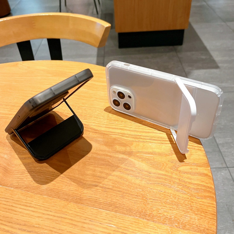 Kickstand สําหรับ Redmi 9A หมายเหตุ 13 12 10 Xiaomi 12T POCO F5 GT M3 Pro Plus 5G สีดําสีขาวซิลิโคนอ