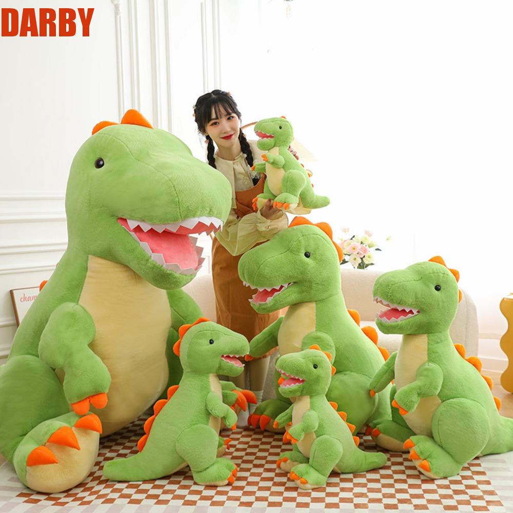 Darby หมอนตุ๊กตาไดโนเสาร์ ไทแรนโนซอรัสเร็กซ์ ขนาดใหญ่ 28 ซม. 35 ซม. 50 ซม. ของขวัญ สําหรับเด็ก