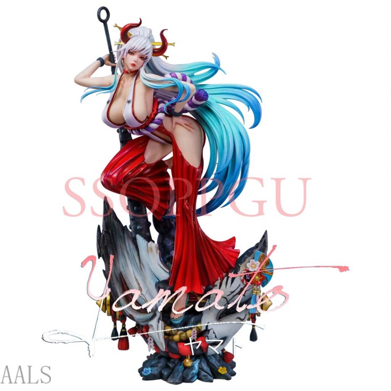 GSKL Anime One Piece Figure Yamato Kaidou Ghost Island Adult Girl Collection Periphery Decoration Scene Statue Model Toy