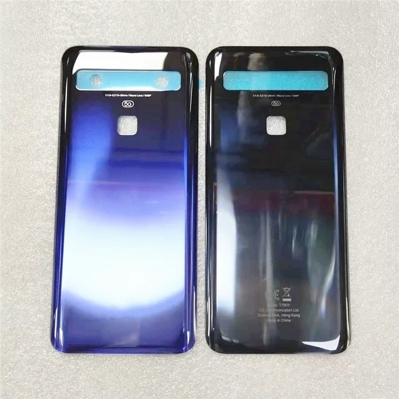 อะไหล่ฝาครอบกระจก ด้านหลัง แบบเปลี่ยน สําหรับ TCL 10 5G T790Y T790 TCL T790Y
