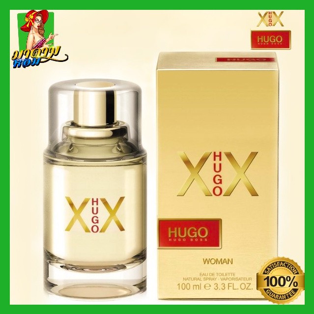 [แท้💯%] น้ำหอมผู้หญิง ฮีลโก้บอส Hugo Boss XX For Women 100ml. (พร้อมส่ง+กล่องซีล)