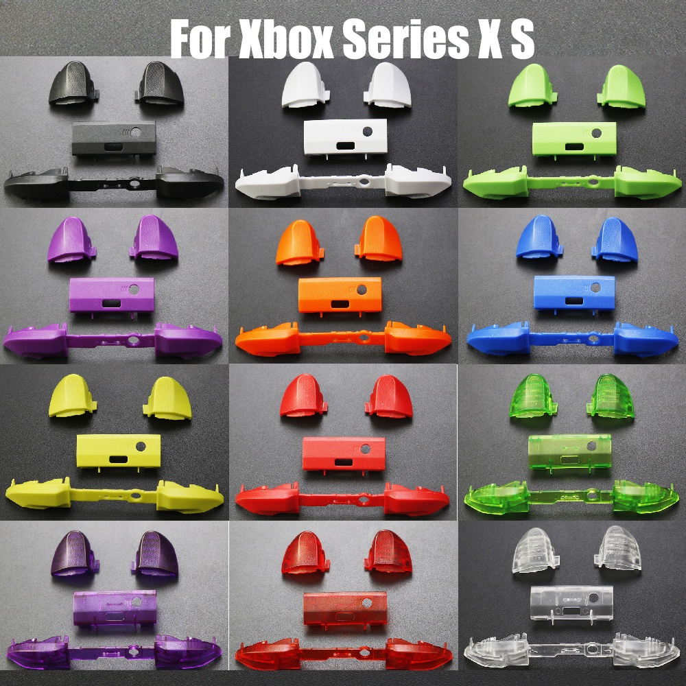 อะไหล่ปุ่มกดทริกเกอร์ ควบคุมเกม RB LB RT LT สําหรับ Xbox Series X S XSX XSS 1 ชุด
