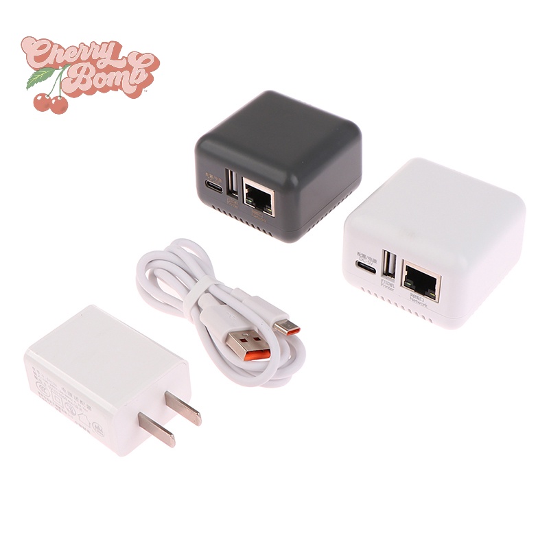 (Cherry Bomb) ใหม่ เซิร์ฟเวอร์เครือข่าย Mini NP330 USB 2.0 (เครือข่าย WIFI BT WIFI cloud pring