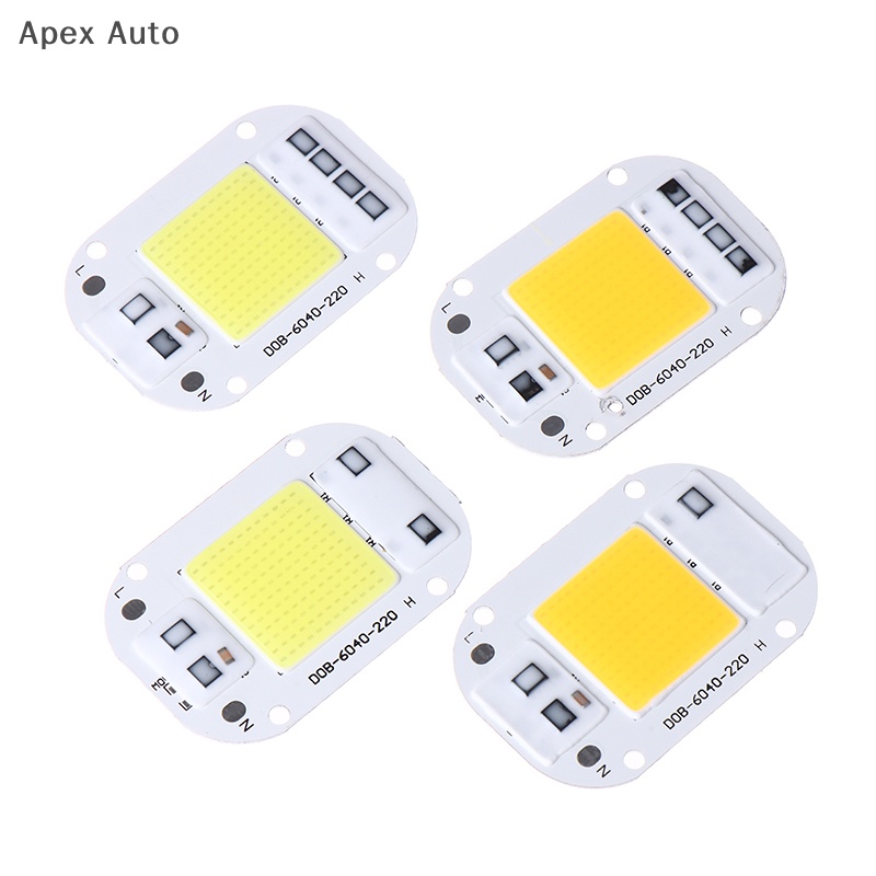 【Apex Auto】ชิปหลอดไฟ LED 20W 30W 50W AC 220V COB DIY