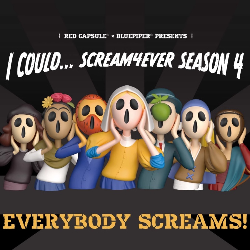 ( เวอร์ชั่นของแท้) SCREAM 4EVER I COULD... SCREAM 4EVER SEASON 4 Blind Box ฉันสามารถ... กรีดร้องซีซั่น 4 กล่องตาบอด สไตล์ที่เลือกได้ น่ารักตุ๊กตา ของเล่น