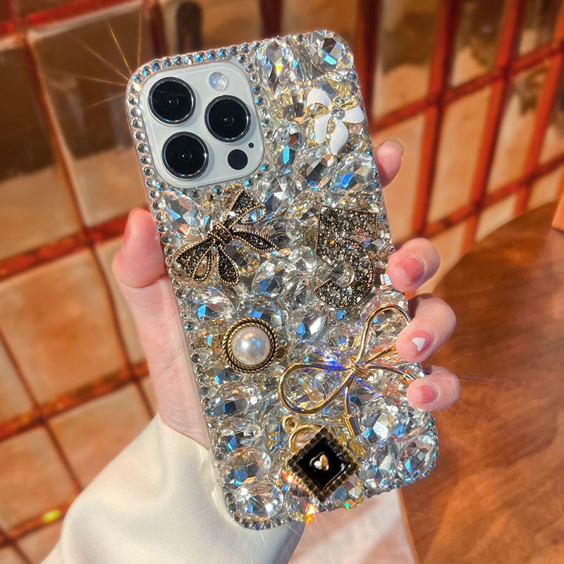เคสโทรศัพท์มือถือ ประดับพลอยเทียม หรูหรา สําหรับ HUAWEI Y6 Y7 Y9 2019 Y7A Y9S Nova 3i 4E 5T 7I Y61 Y