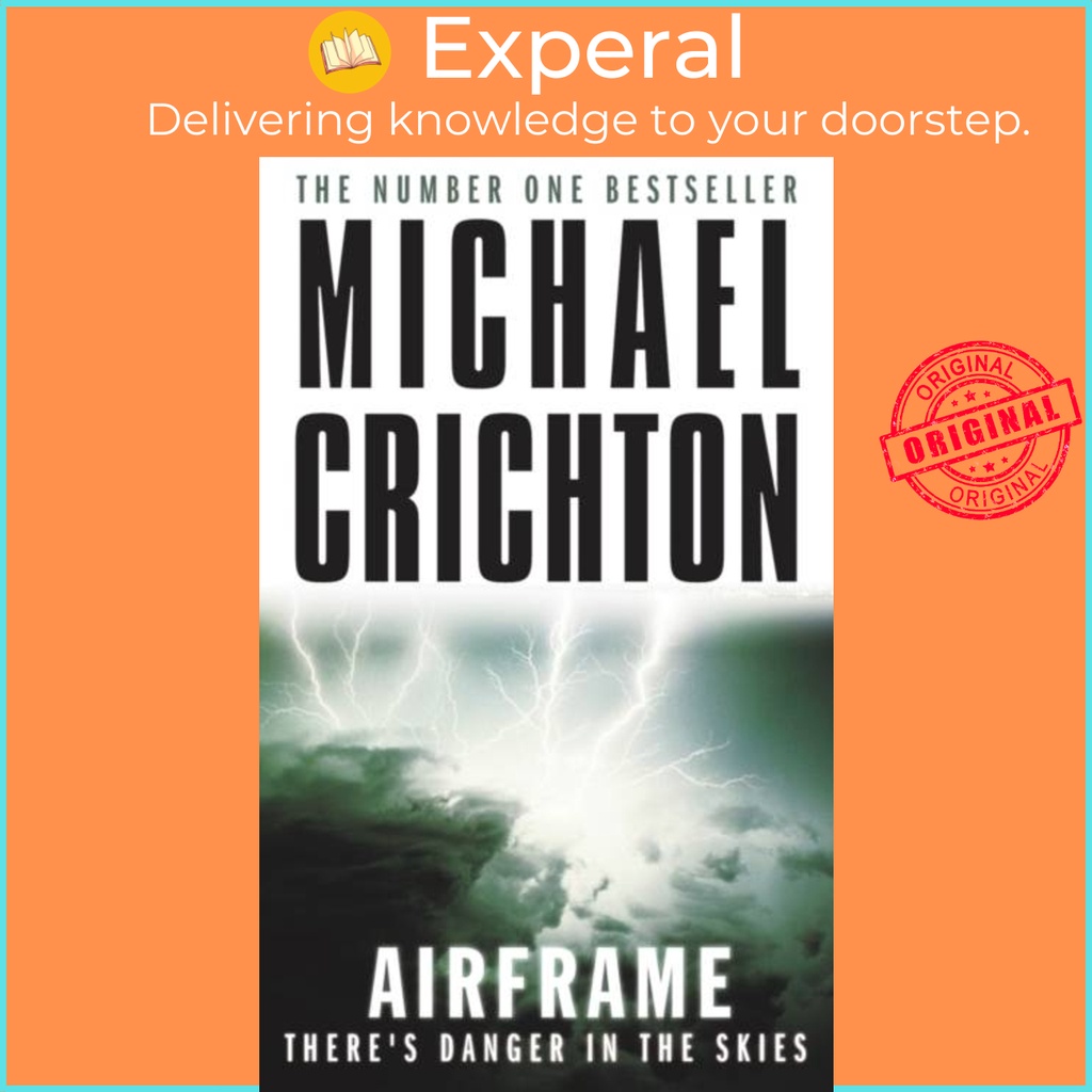 Airframe by Michael Crichton (ฉบับสหราชอาณาจักรปกอ่อน)