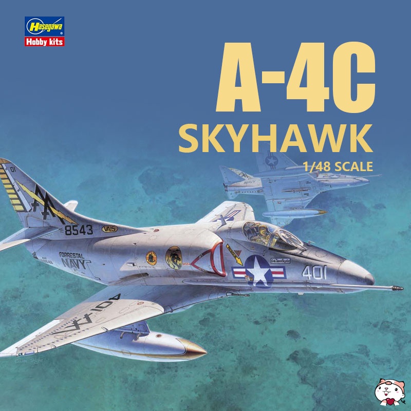 เครื่องบินรบ Hasegawa 07222 1/48 A-4C SKYHAWK