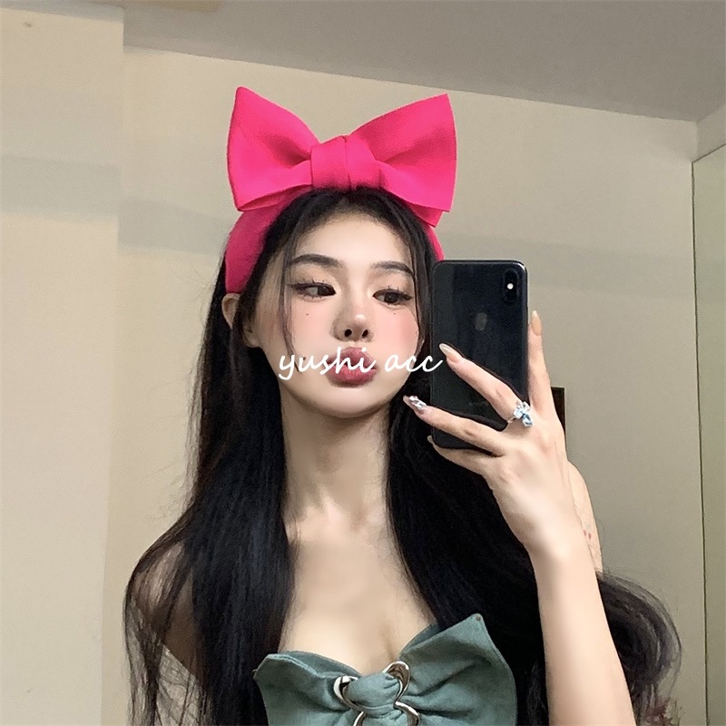 ที่คาดผม ประดับโบว์ ขนาดใหญ่ ลายหัวกะโหลก และดาวน่ารัก - รูปที่ 2