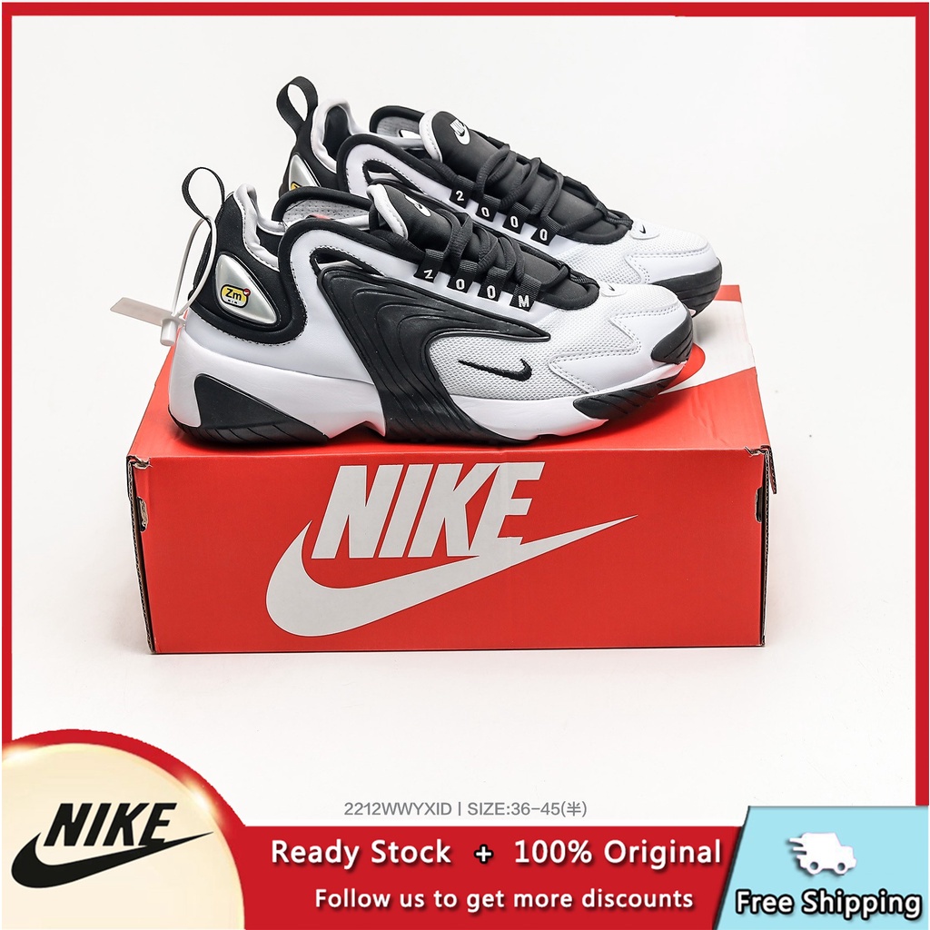 Nike NK Zoom 2K Sneaker Zoom 2000 AO0354 10 Men Running Shoes Men and Women Sneakers Authentic Aut