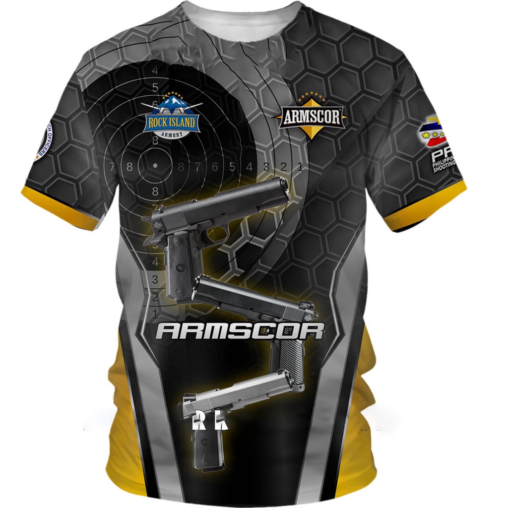 เสื้อยืด ลาย GLOCK SHIRT สําหรับผู้ชาย