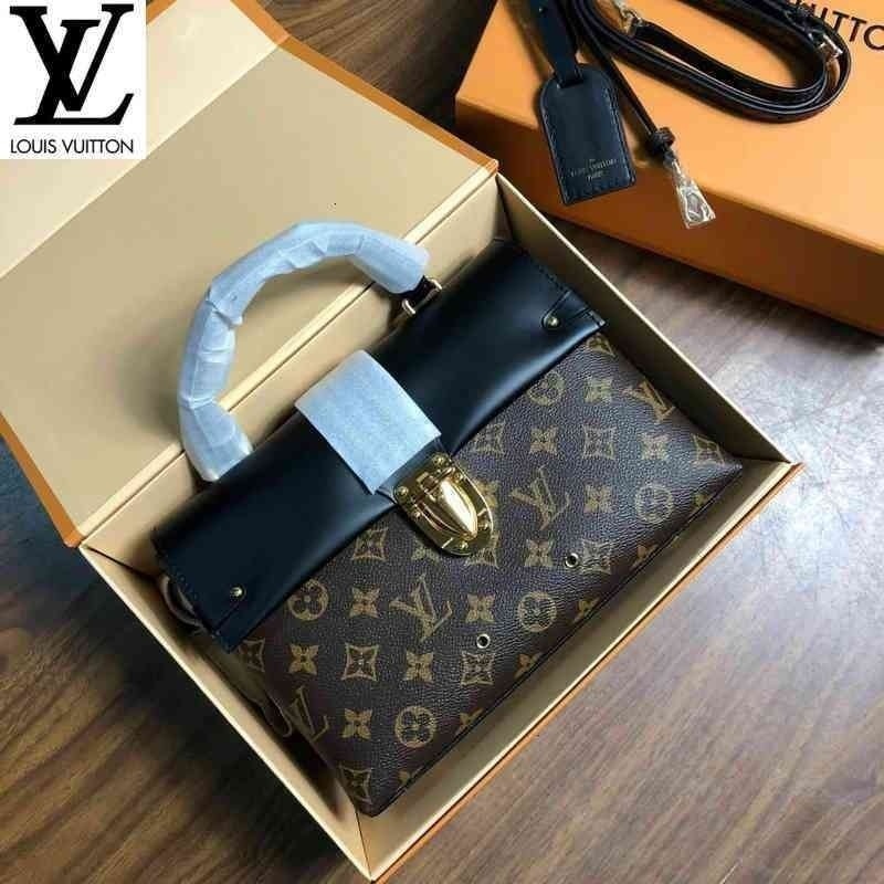 หลุยส์วิตตอง Louis Vuitton กระเป๋า lv m43125 มือจับเดี่ยวพลิกด้านบนสุภาพสตรีช้อปปิ้งกระเป๋าถือไหล่ตอนเย็น qnk2 bbu1