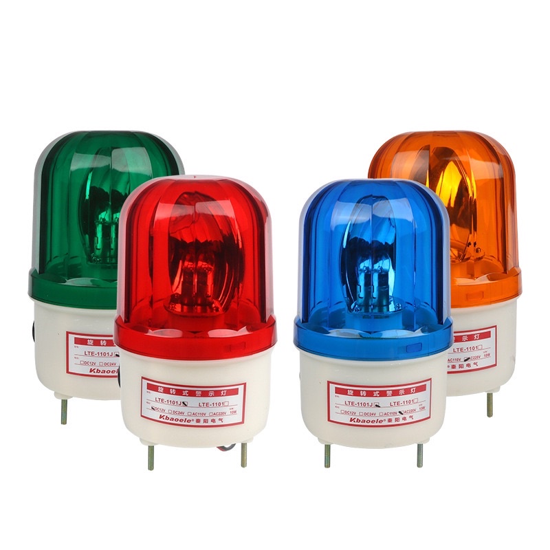 รุ่นหลอด Ledล้างสต็อก ไฟไซเรน ไฟฉุกเฉิน มีไฟ มีเสียง  LTE-1101J 12v 24v 220vพร้อมส่งออกบิลได้ ราคาส่