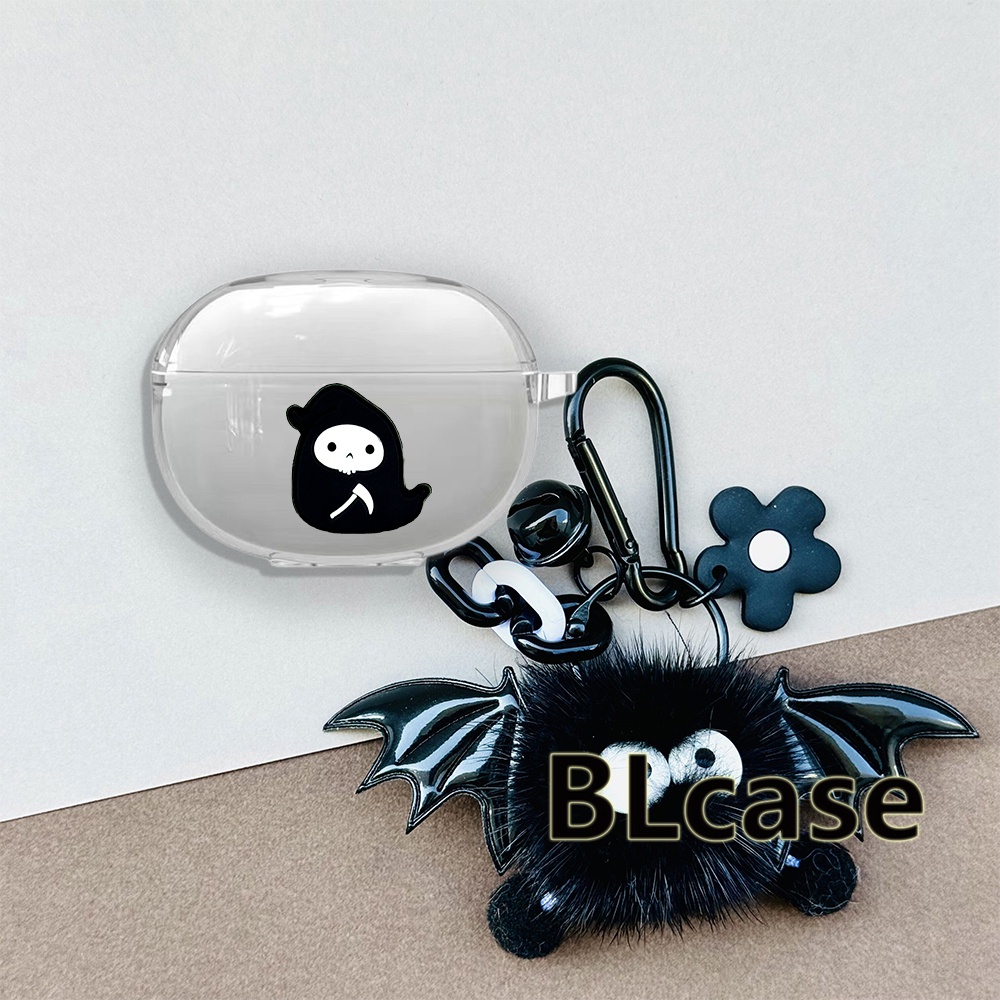 สําหรับrealme Buds T310 T300 ฝาครอบTPU Transpentหูฟังแขนป้องกันปลอกนุ่มกันกระแทกหูฟังป้องกัน