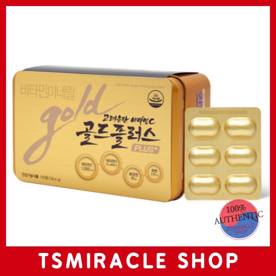 Korea Eundan Vitamin C GoldPlus 120 เม็ด 16 สัปดาห์ให้วิตามินดีสังกะสีไบโอติน