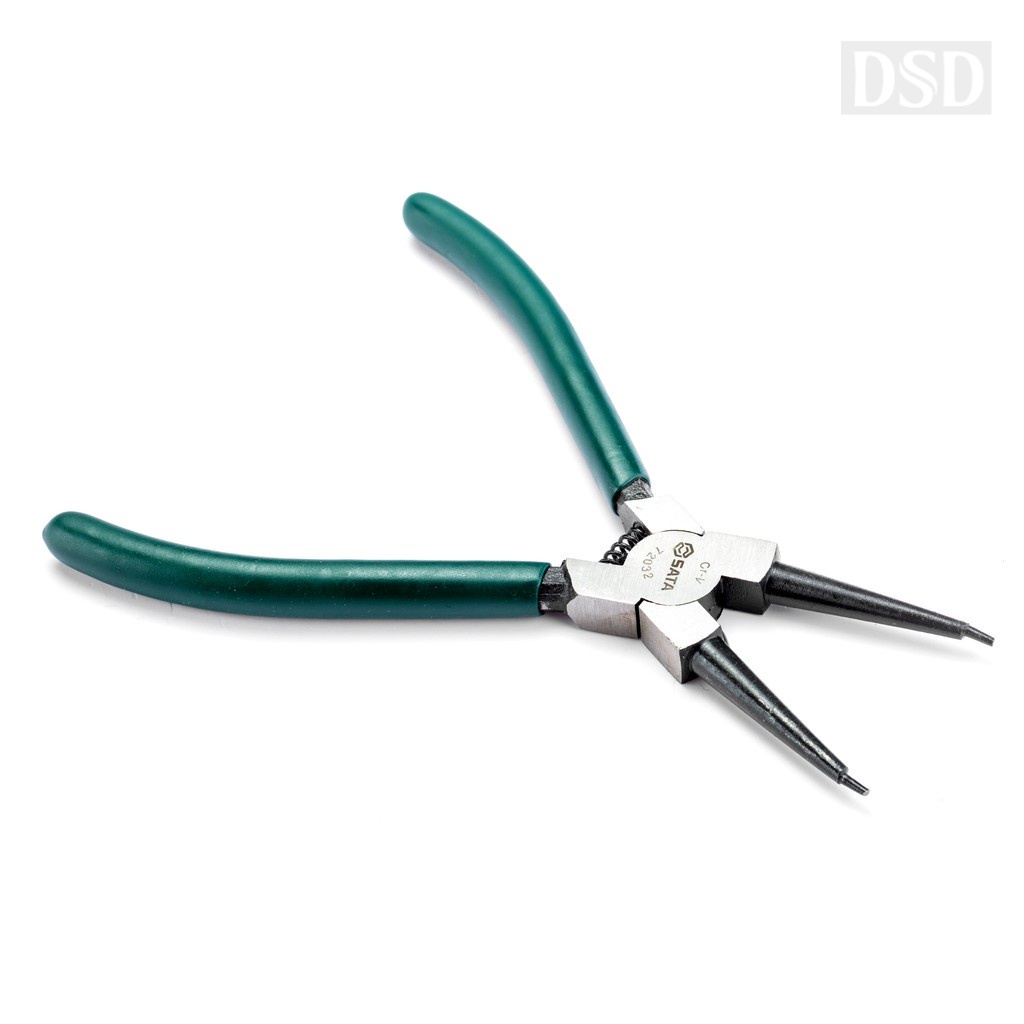 [พร้อมส่ง]👨‍🔧 SATA 72031 คีมถอดแหวนปากตรง 5 นิ้ว GERMAN