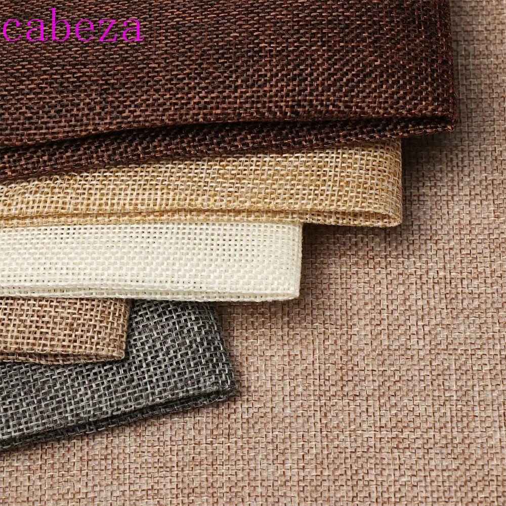 Cabeza ผ้ากระสอบ ลายผลไม้ สีพื้น สไตล์วินเทจ สําหรับถ่ายภาพ