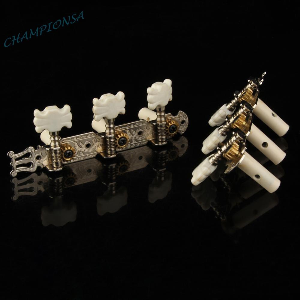 ลูกบิดจูนเนอร์ปรับสายกีตาร์คลาสสิก แบบเปลี่ยน 2 ชิ้น [champions.th]