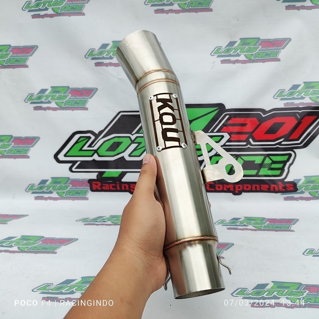 Kou SUPER OPEN CANISTER 51MM คลื่นสากล xrr rusi raider bajaj ct rusi tc 125