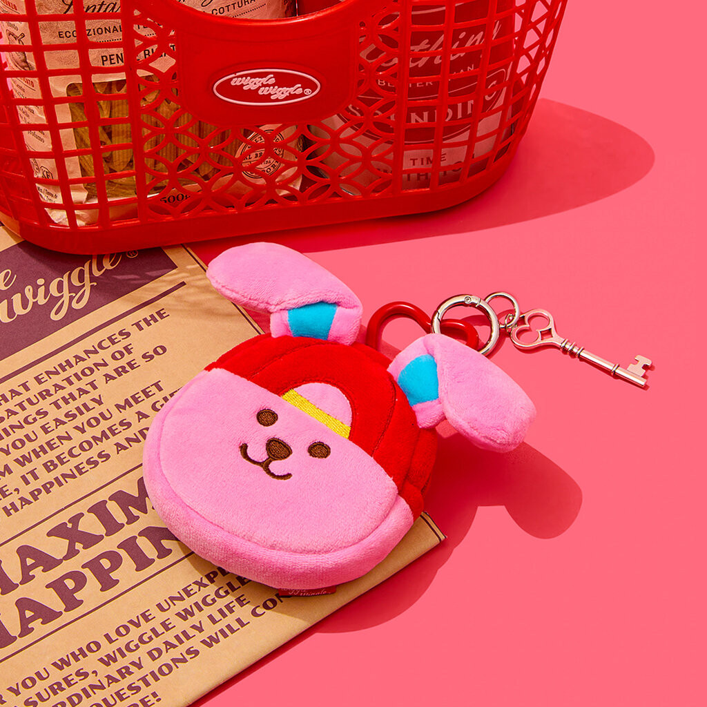ลดเพิ่ม20% เหลือ510 ทักแชท / Wiggle Coin Pouch Keyring / พวงกุญแจ กระเป๋า ใส่หูฟัง ใส่เหรียญ
