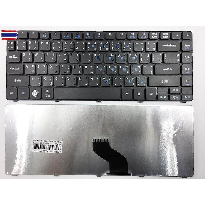 คีย์อร์ด Notebook ACER Aspire 4741 4741G 4741Z 4741ZG ไทย-อังกฤษ